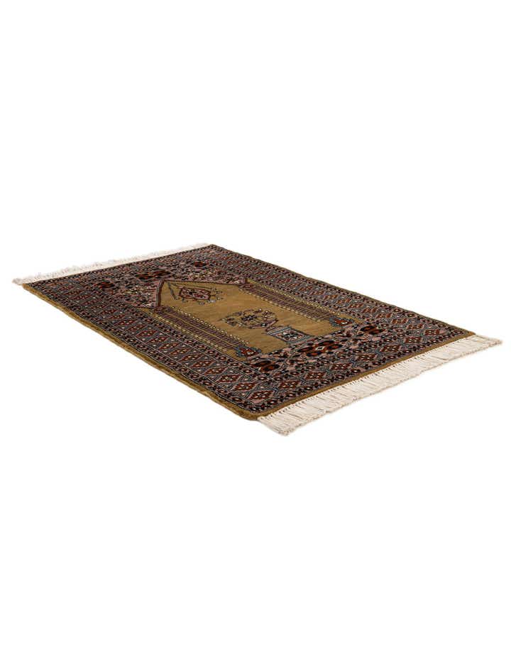 2' 9 x 4' 3 Hand Knotted Bokhara Oriental Wool Rug