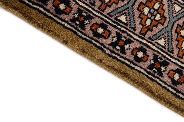 Detail image of 2' 9 x 4' 3 Hand Knotted Bokhara Oriental Wool Rug