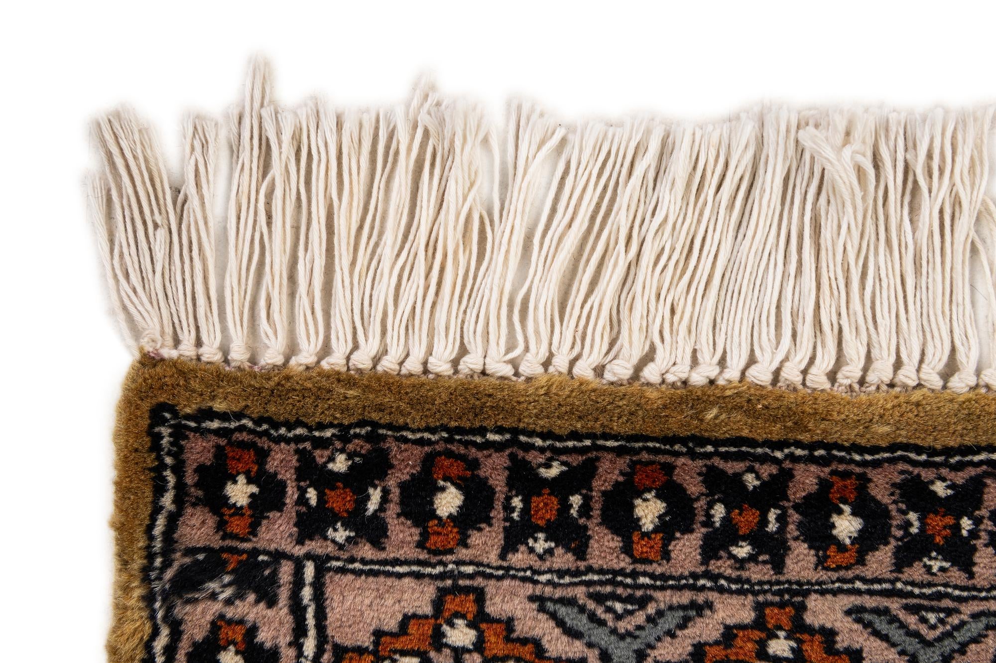 2' 9 x 4' 3 Hand Knotted Bokhara Oriental Wool Rug