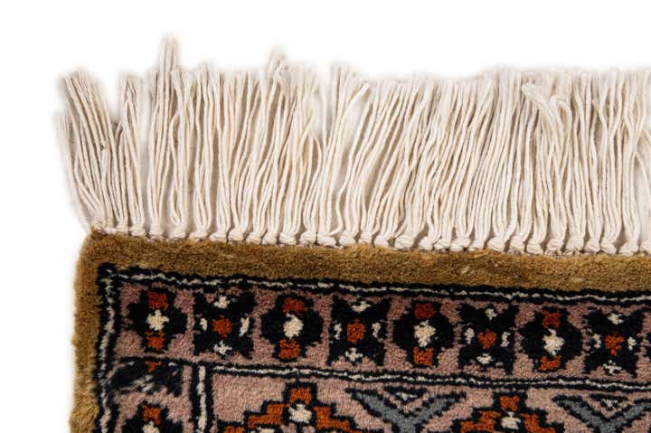 2' 9 x 4' 3 Hand Knotted Bokhara Oriental Wool Rug