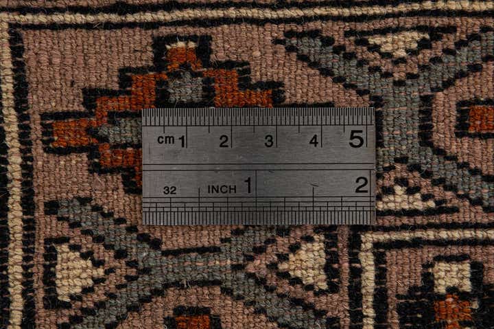 2' 9 x 4' 3 Hand Knotted Bokhara Oriental Wool Rug