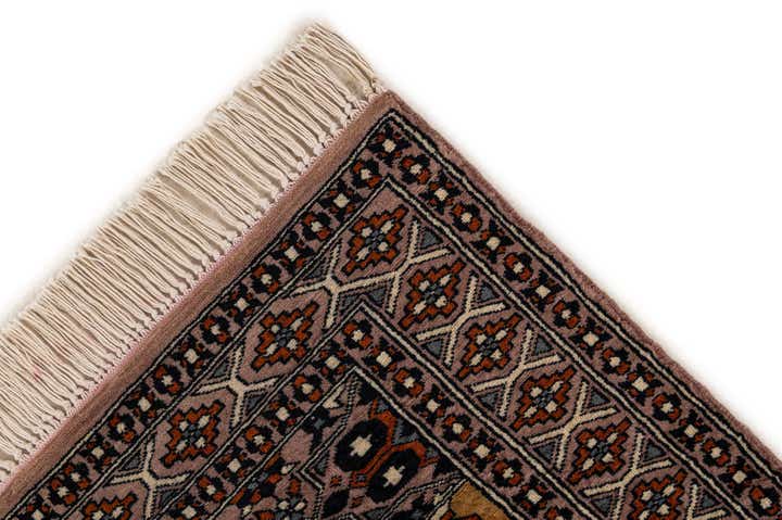2' 8 x 4' 5 Hand Knotted Bokhara Oriental Wool Rug