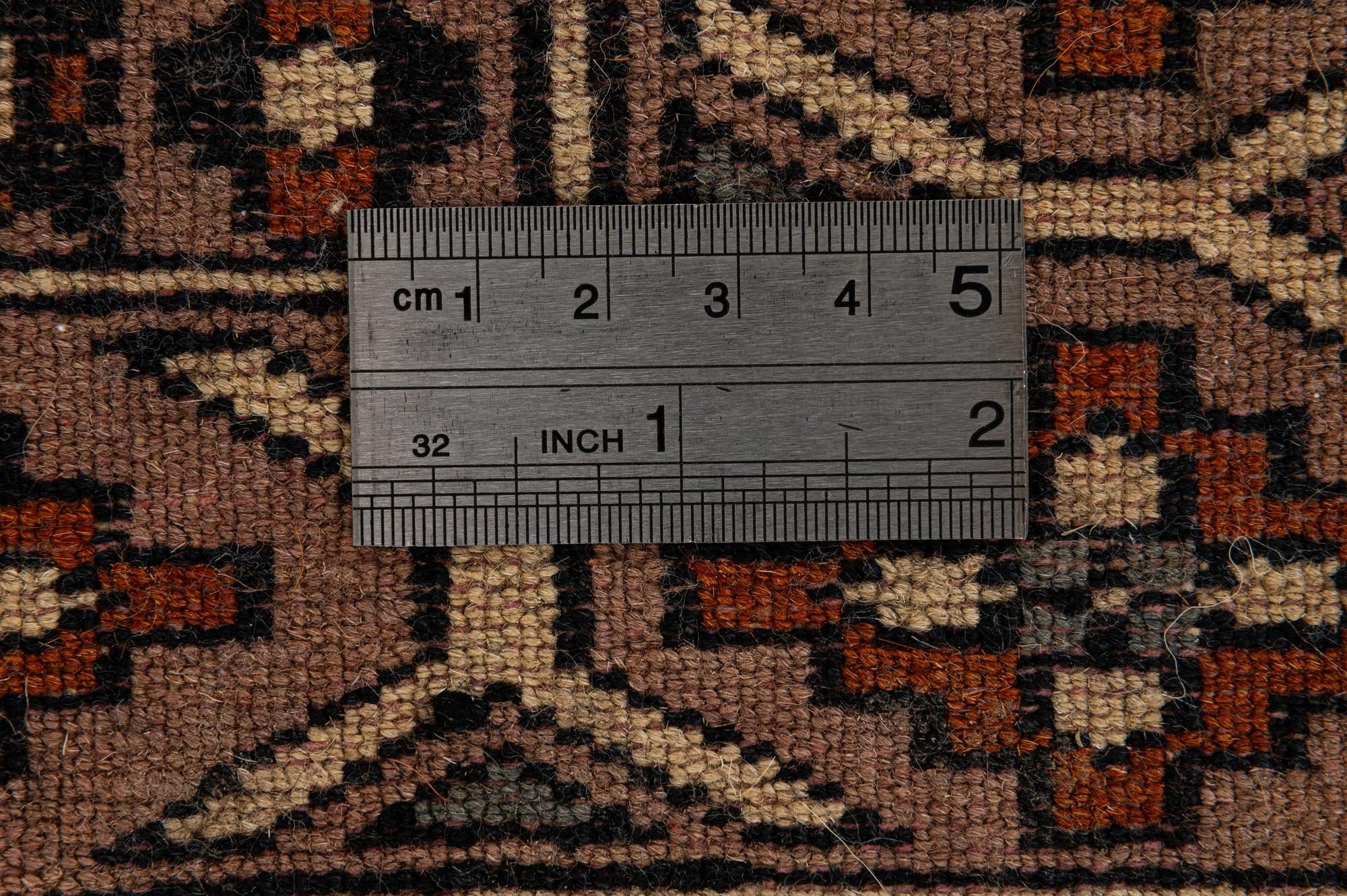 2' 8 x 4' 5 Hand Knotted Bokhara Oriental Wool Rug