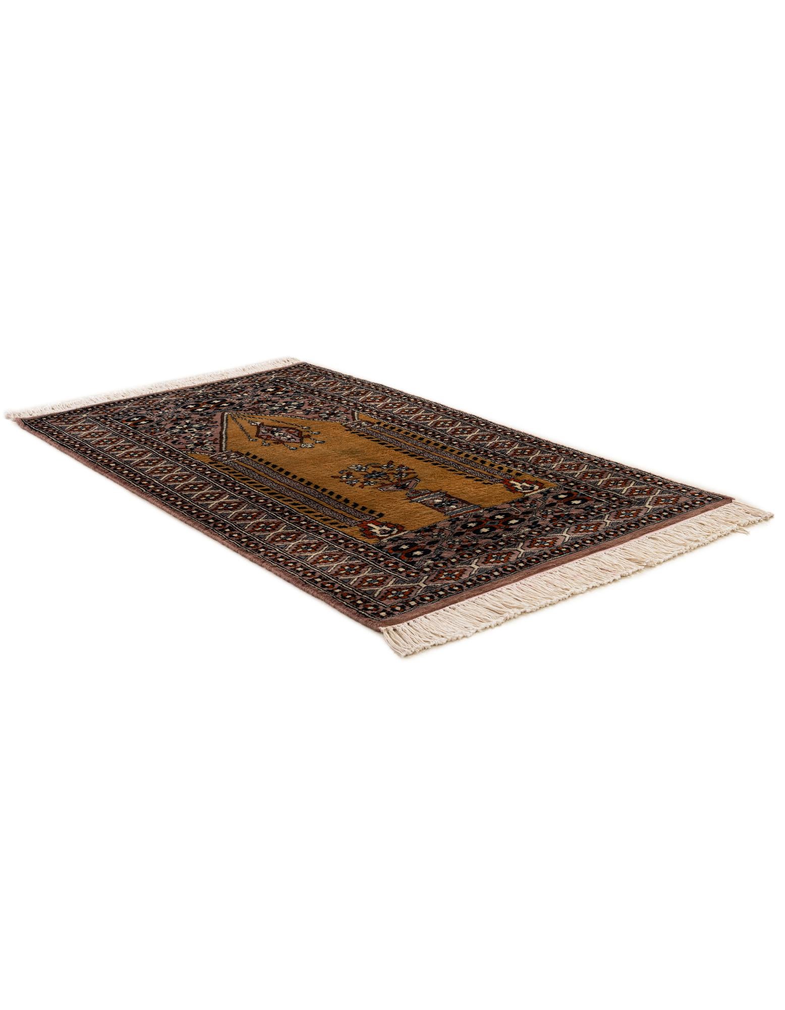 2' 8 x 4' 5 Hand Knotted Bokhara Oriental Wool Rug