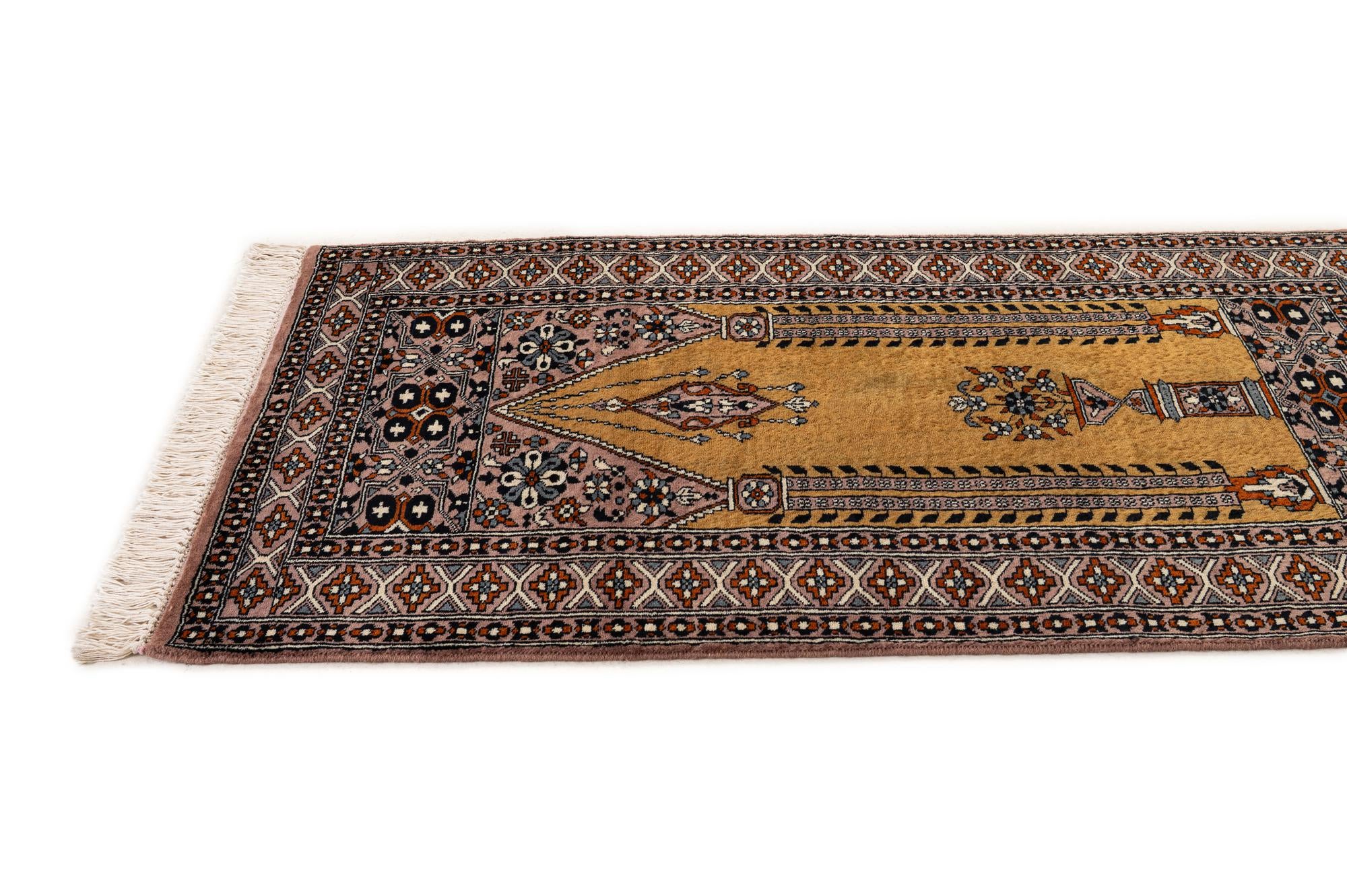 2' 8 x 4' 5 Hand Knotted Bokhara Oriental Wool Rug
