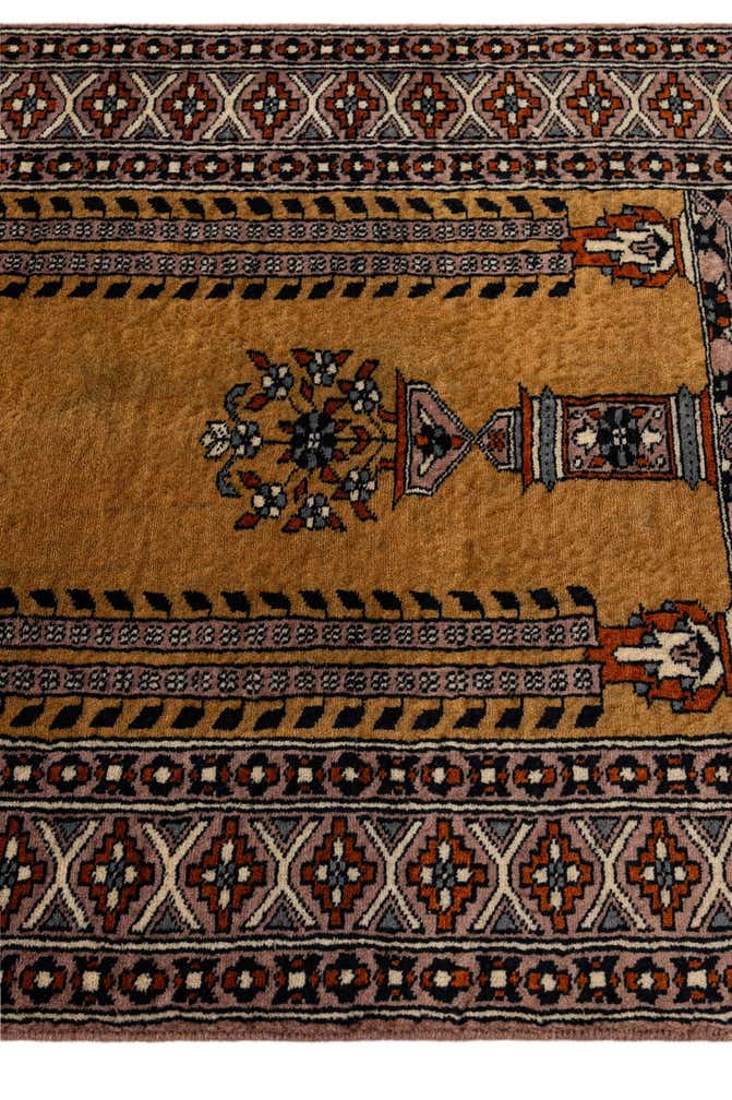 2' 8 x 4' 5 Hand Knotted Bokhara Oriental Wool Rug