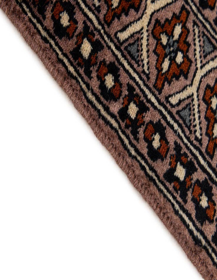 Detail image of 2' 8 x 4' 5  Hand Knotted Bokhara Oriental Wool Rug