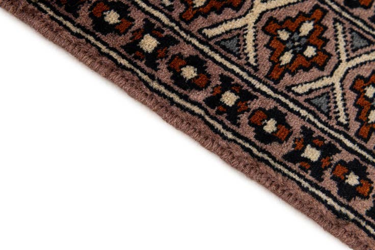 Detail image of 2' 8 x 4' 5 Hand Knotted Bokhara Oriental Wool Rug