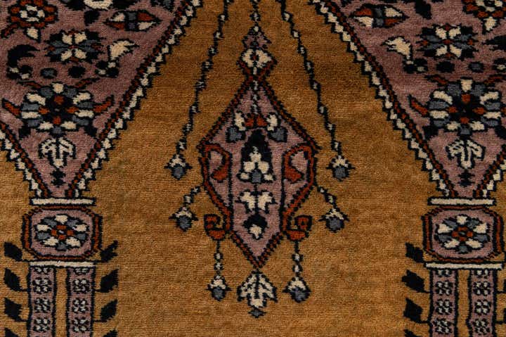 2' 8 x 4' 5 Hand Knotted Bokhara Oriental Wool Rug