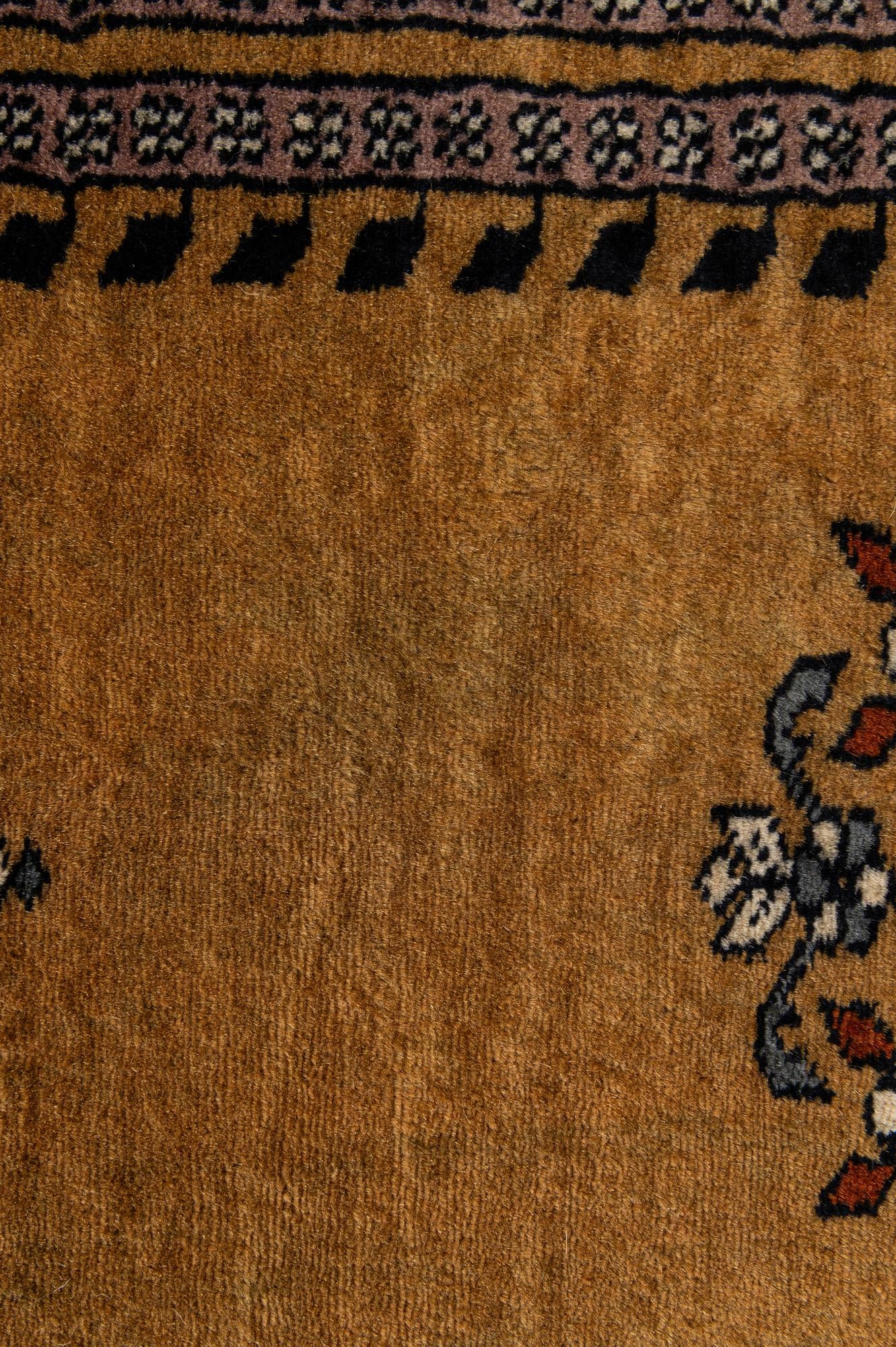 2' 8 x 4' 5 Hand Knotted Bokhara Oriental Wool Rug