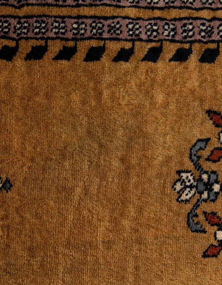 Detail image of 2' 8 x 4' 5  Hand Knotted Bokhara Oriental Wool Rug