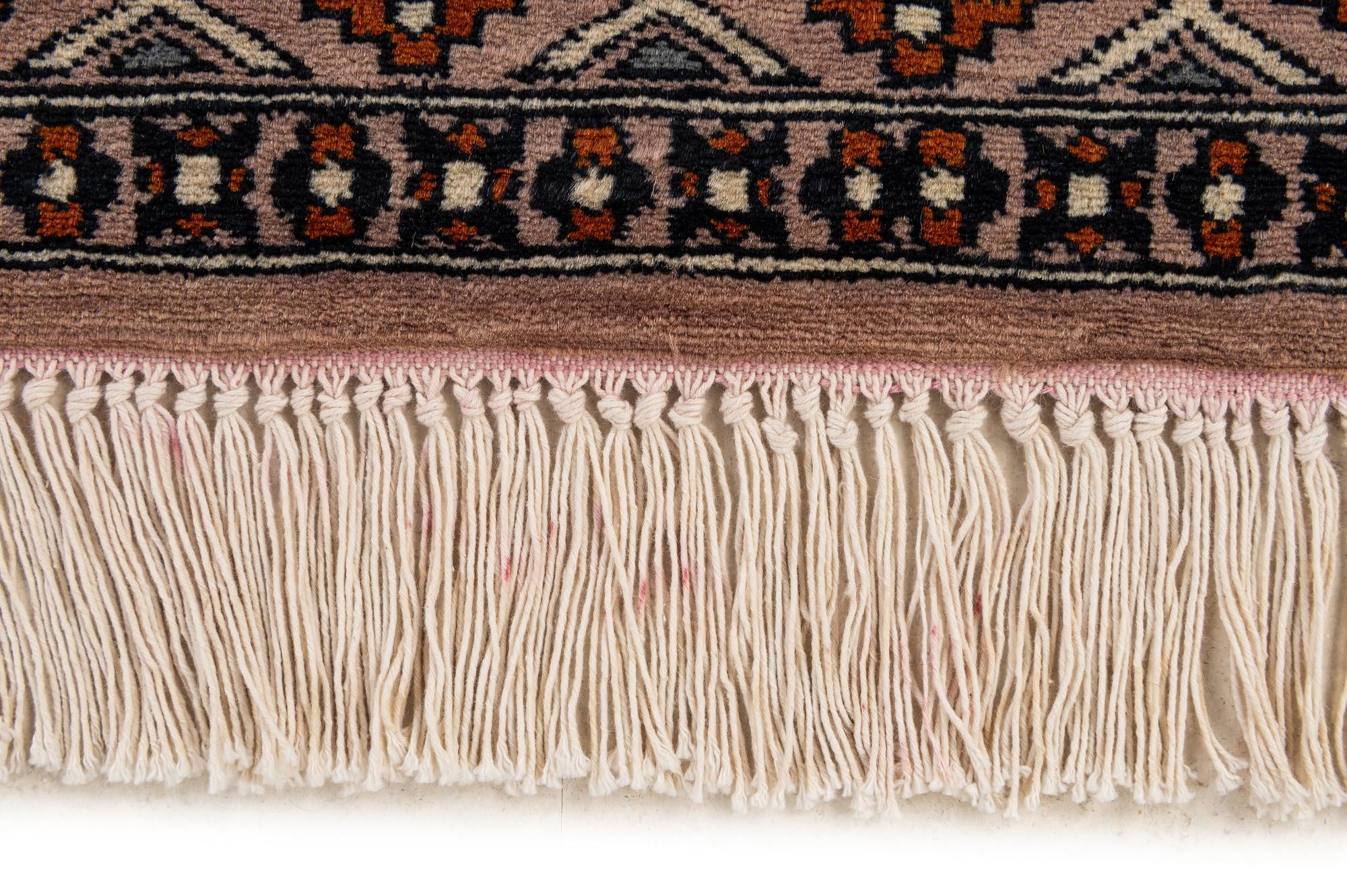 2' 8 x 4' 5 Hand Knotted Bokhara Oriental Wool Rug