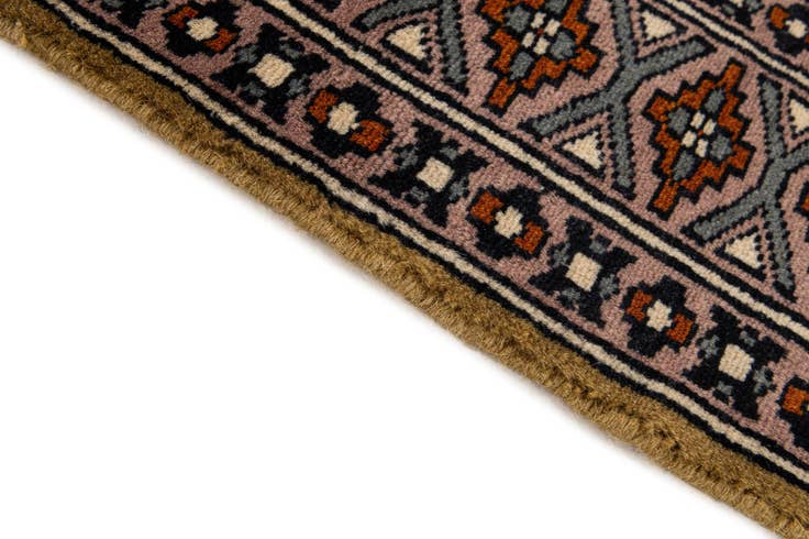 Detail image of 2' 8 x 4' 4 Hand Knotted Bokhara Oriental Wool Rug