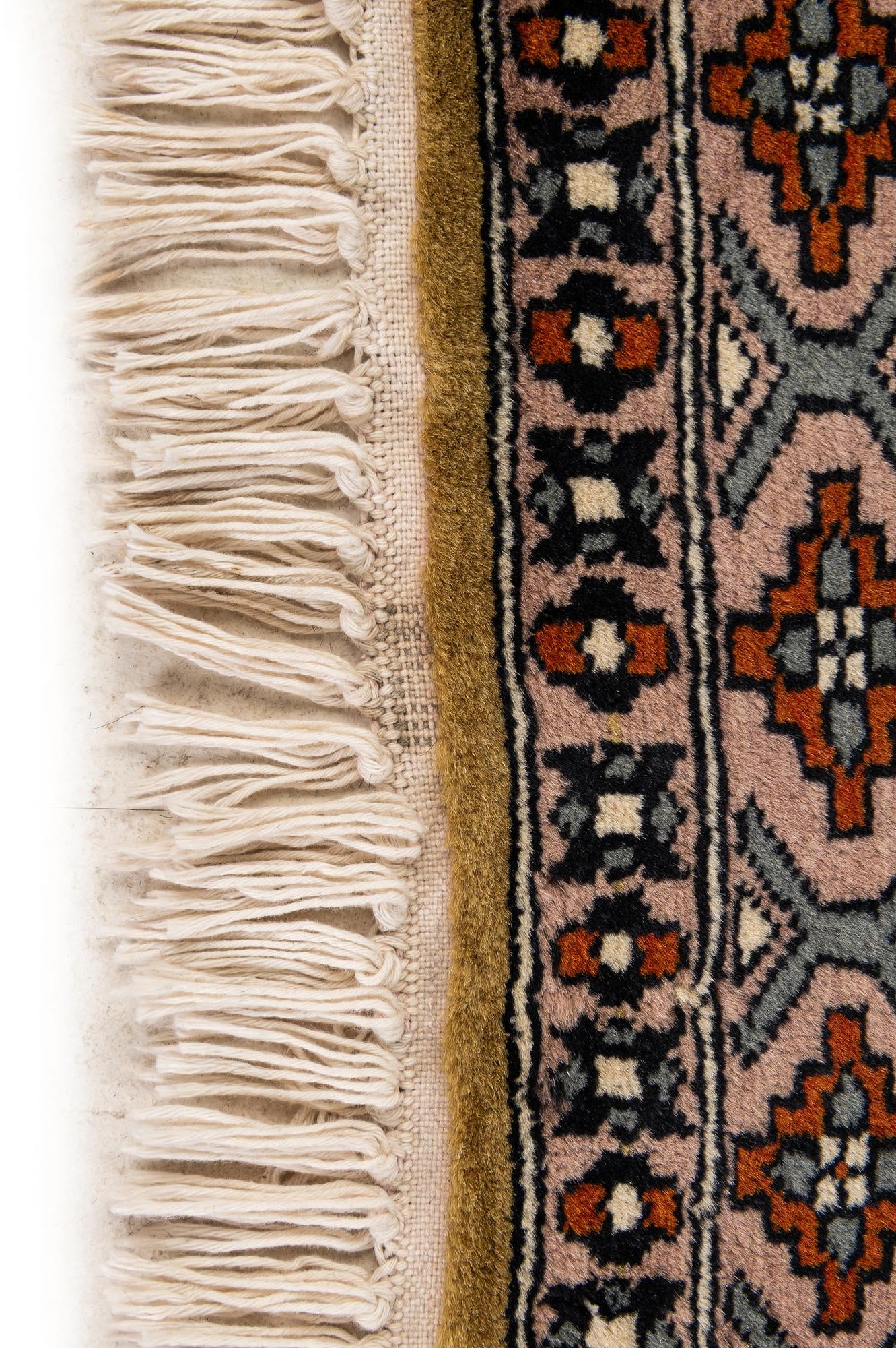 2' 8 x 4' 4 Hand Knotted Bokhara Oriental Wool Rug