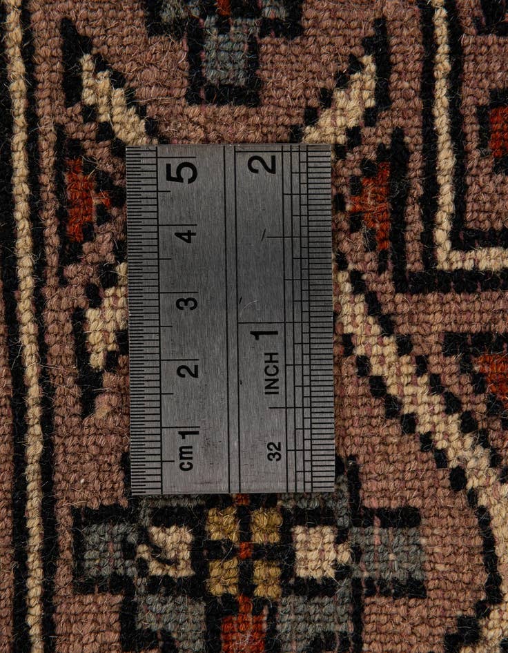 Detail image of 2' 9 x 4' 4  Hand Knotted Bokhara Oriental Wool Rug