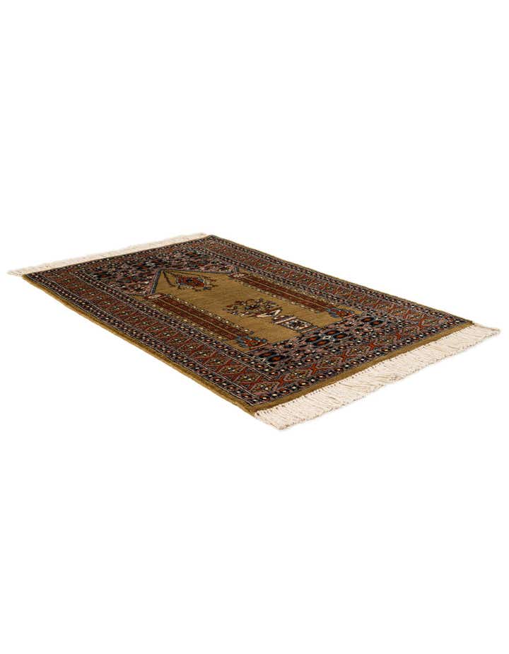 2' 8 x 4' 2 Hand Knotted Bokhara Oriental Wool Rug