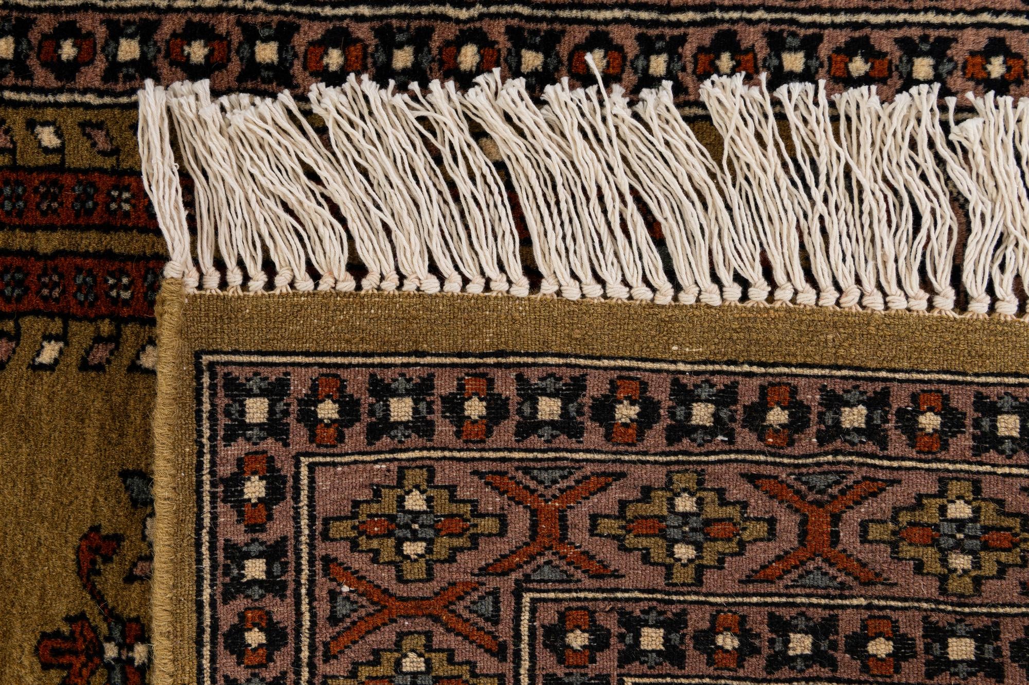 2' 8 x 4' 2 Hand Knotted Bokhara Oriental Wool Rug