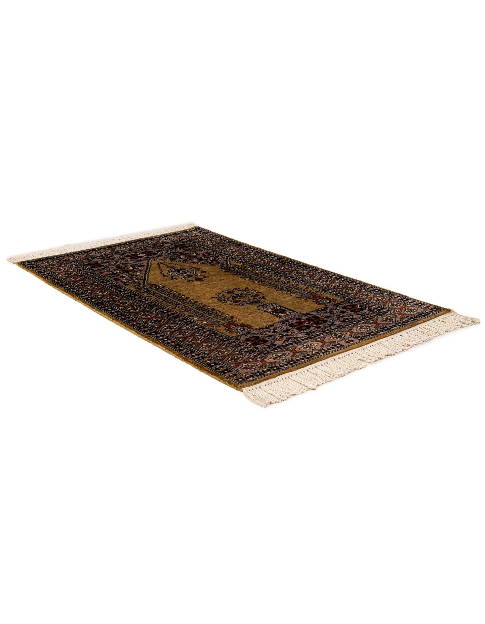 2' 8 x 4' 2 Hand Knotted Bokhara Wool Rug