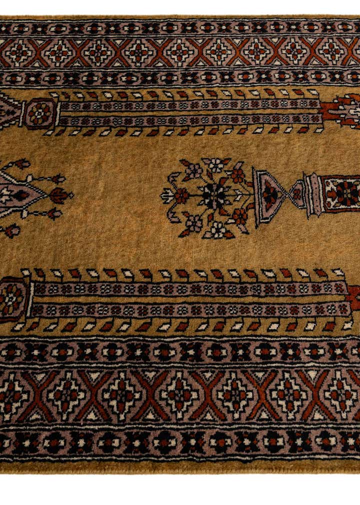 2' 8 x 4' 2 Hand Knotted Bokhara Wool Rug