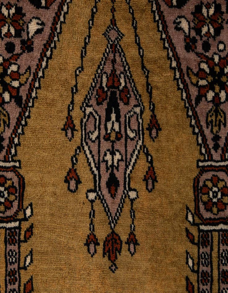 Detail image of 2' 8 x 4' 2  Hand Knotted Bokhara Wool Rug