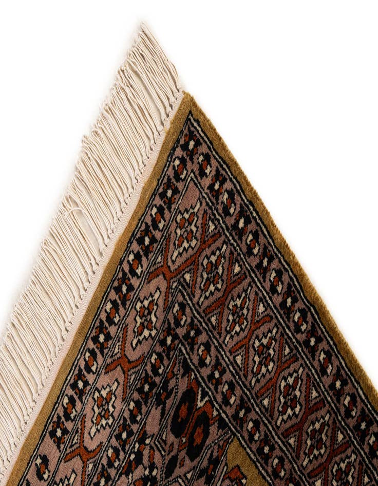 Detail image of 2' 8 x 4' 2  Hand Knotted Bokhara Wool Rug