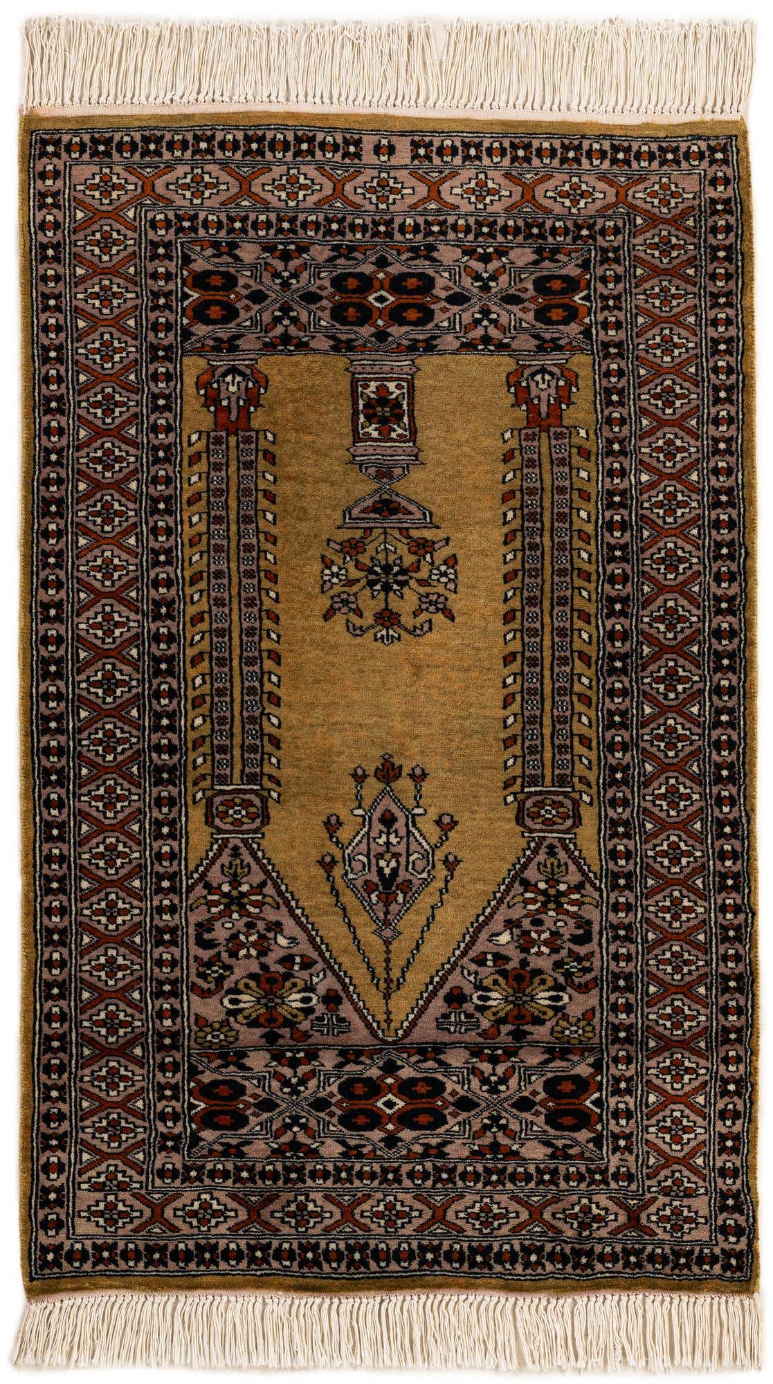 2' 8 x 4' 2 Hand Knotted Bokhara Wool Rug
