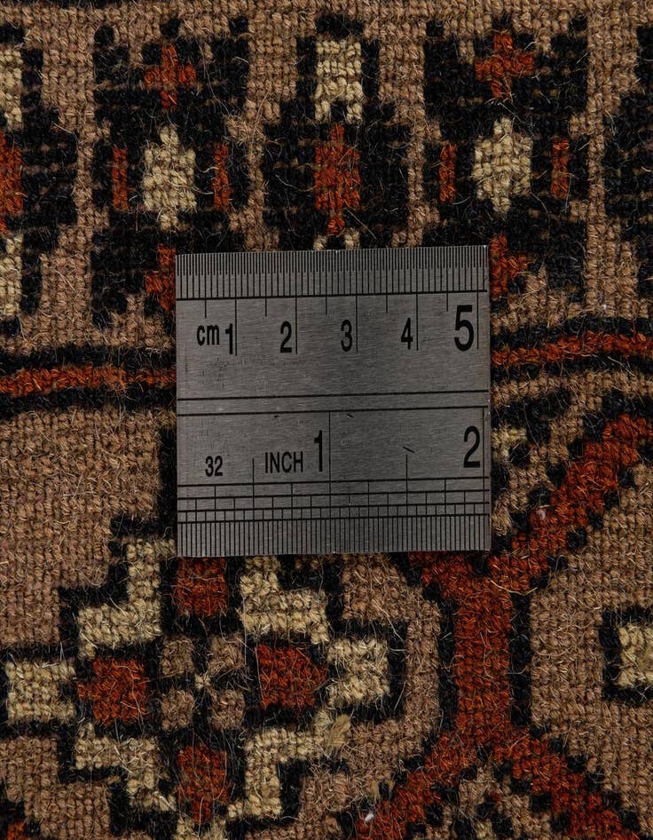 Detail image of 2' 8 x 4' 1  Hand Knotted Bokhara Oriental Wool Rug