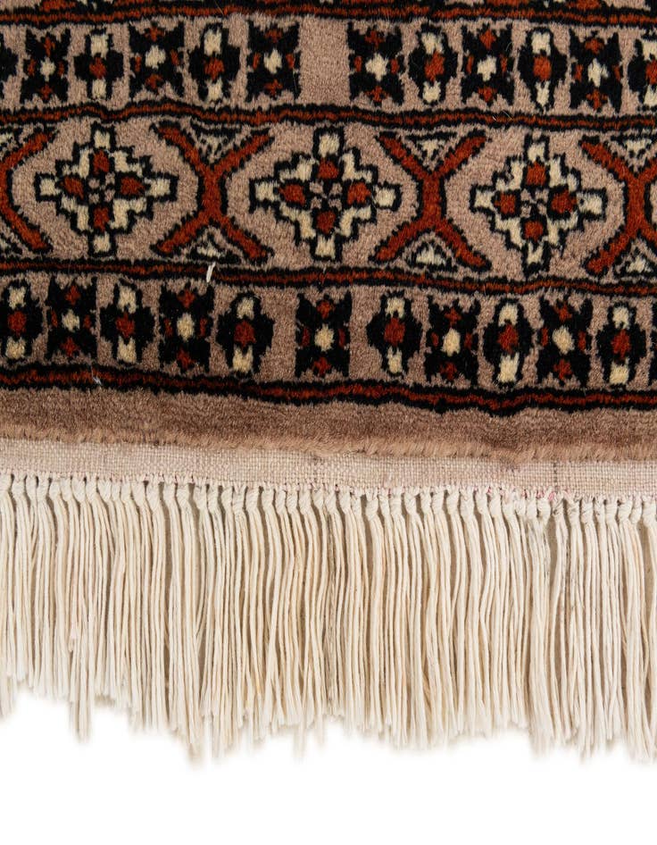 Detail image of 2' 8 x 4' 1  Hand Knotted Bokhara Oriental Wool Rug