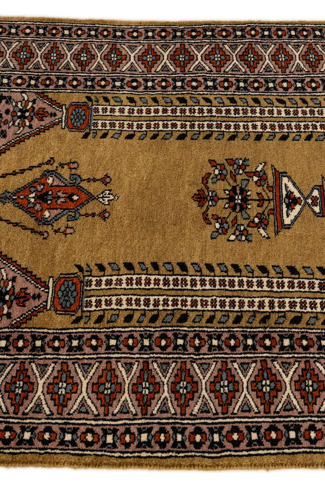 2' 8 x 4' Hand Knotted Bokhara Oriental Wool Rug