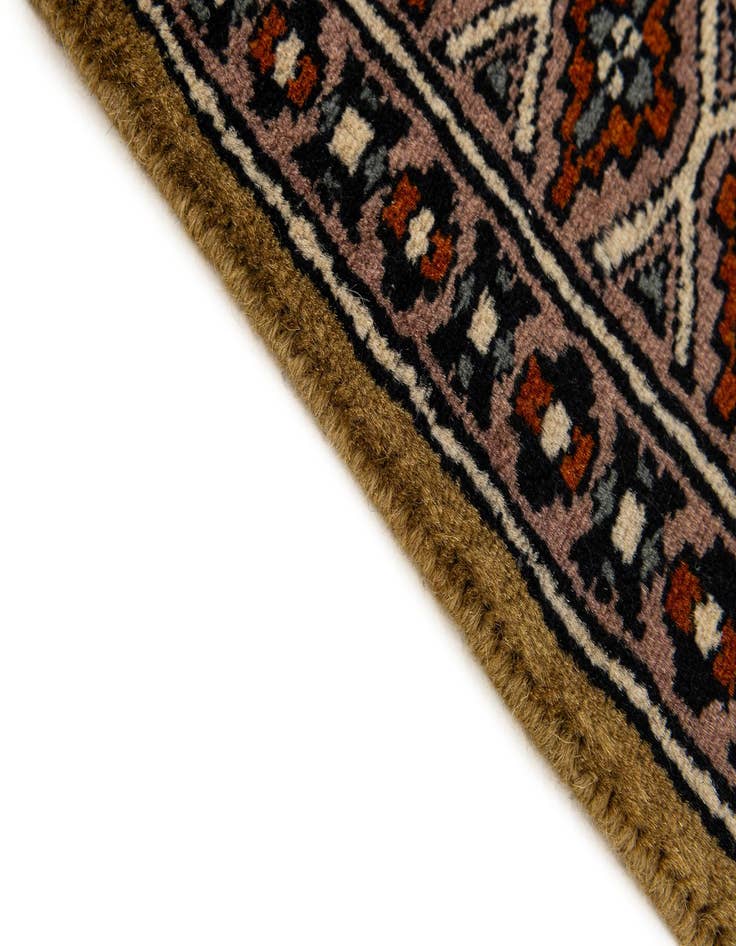 Detail image of 2' 8 x 4'  Hand Knotted Bokhara Oriental Wool Rug