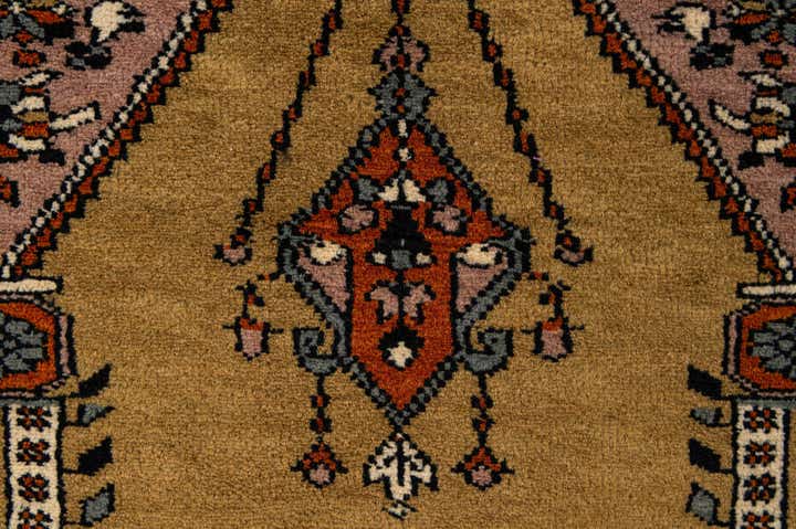 2' 8 x 4' Hand Knotted Bokhara Oriental Wool Rug