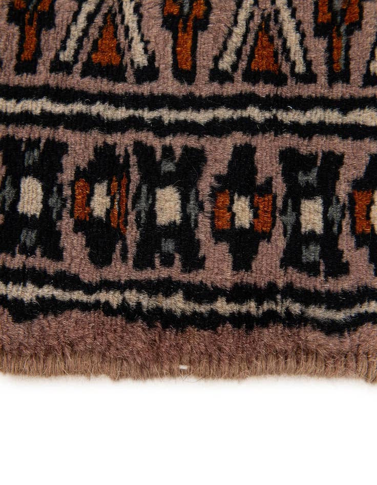 Detail image of 2' 7 x 4' 4  Hand Knotted Bokhara Oriental Wool Rug