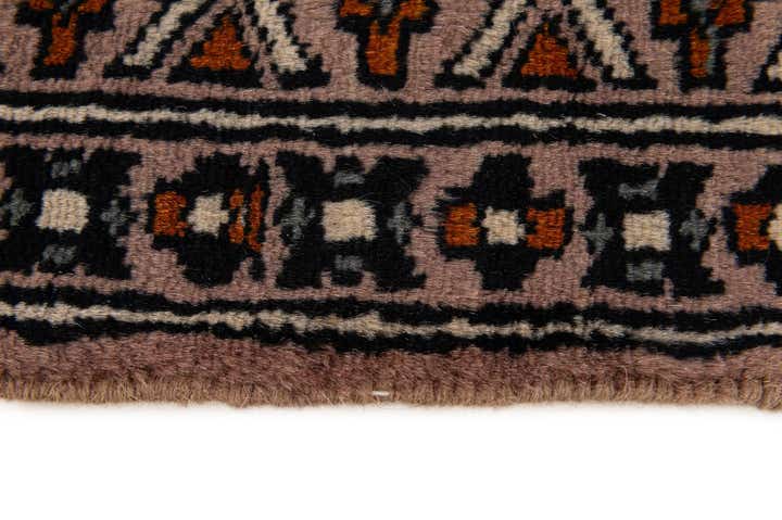 2' 7 x 4' 4 Hand Knotted Bokhara Oriental Wool Rug