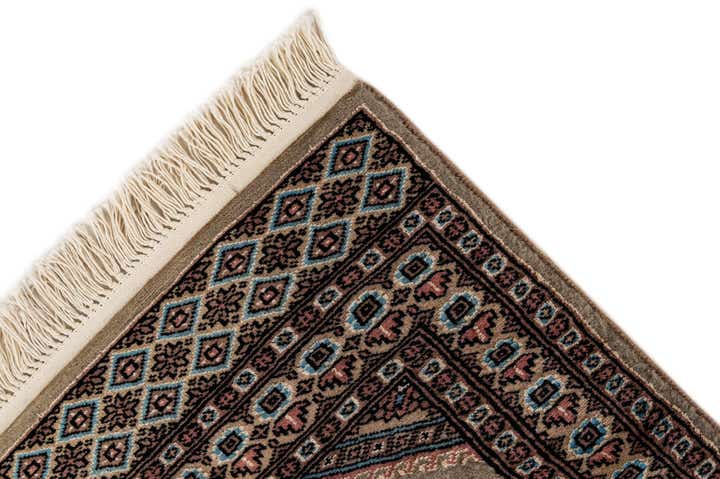 2' 7 x 4' 4 Hand Knotted Bokhara Oriental Rug