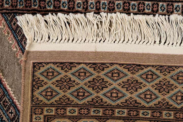 2' 7 x 4' 4 Hand Knotted Bokhara Oriental Rug