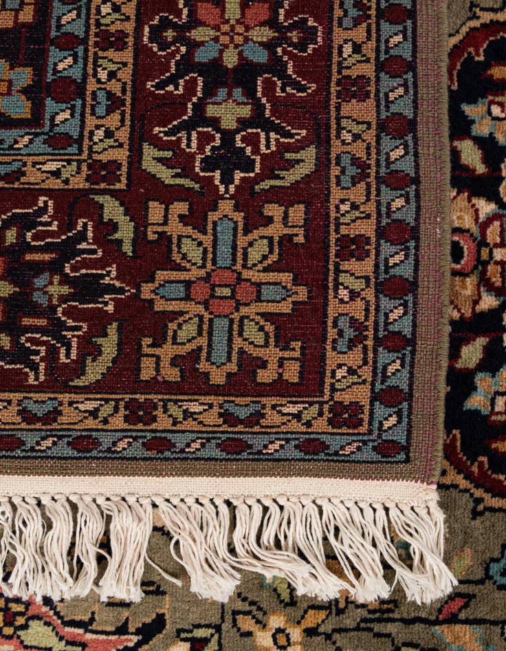 Detail image of 5' x 7' 10  Hand Knotted Bokhara Oriental Wool Rug