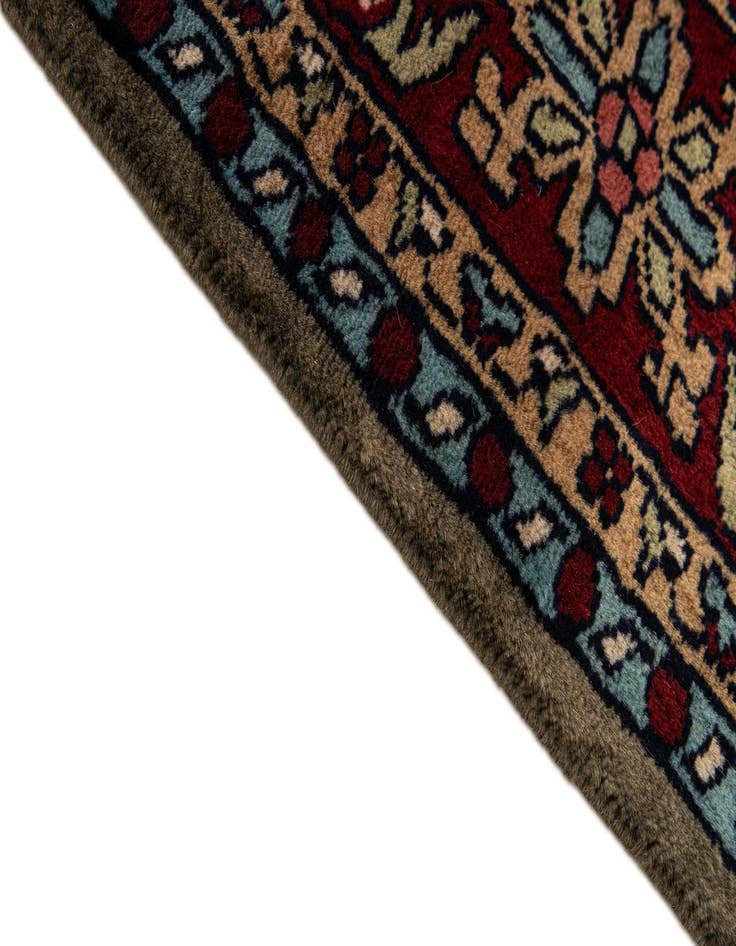 Detail image of 5' x 7' 10  Hand Knotted Bokhara Oriental Wool Rug