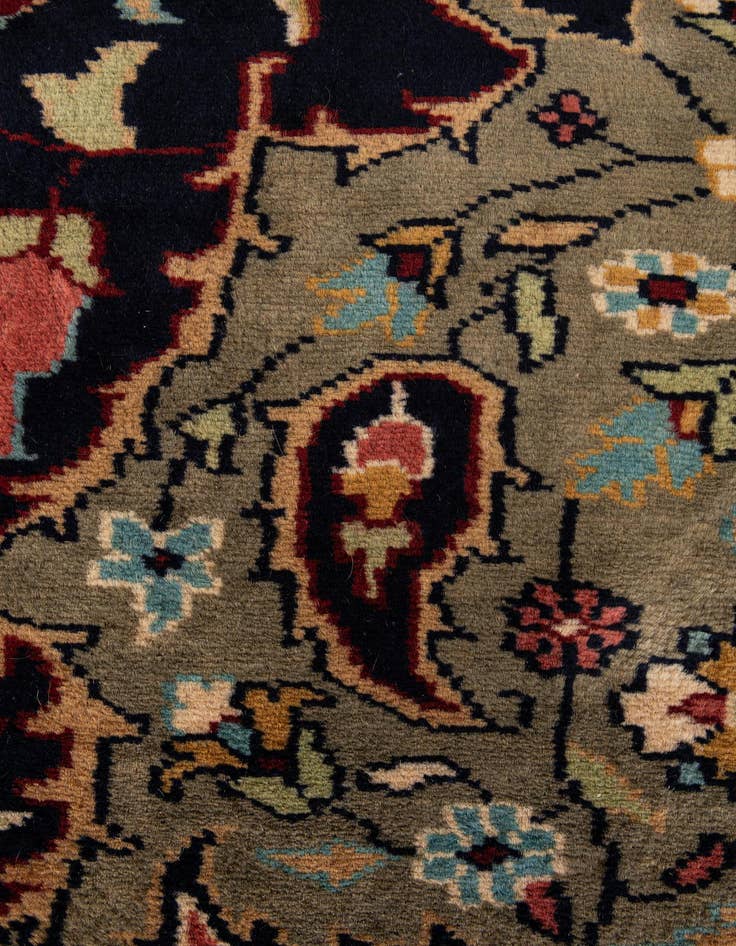Detail image of 5' x 7' 10  Hand Knotted Bokhara Oriental Wool Rug