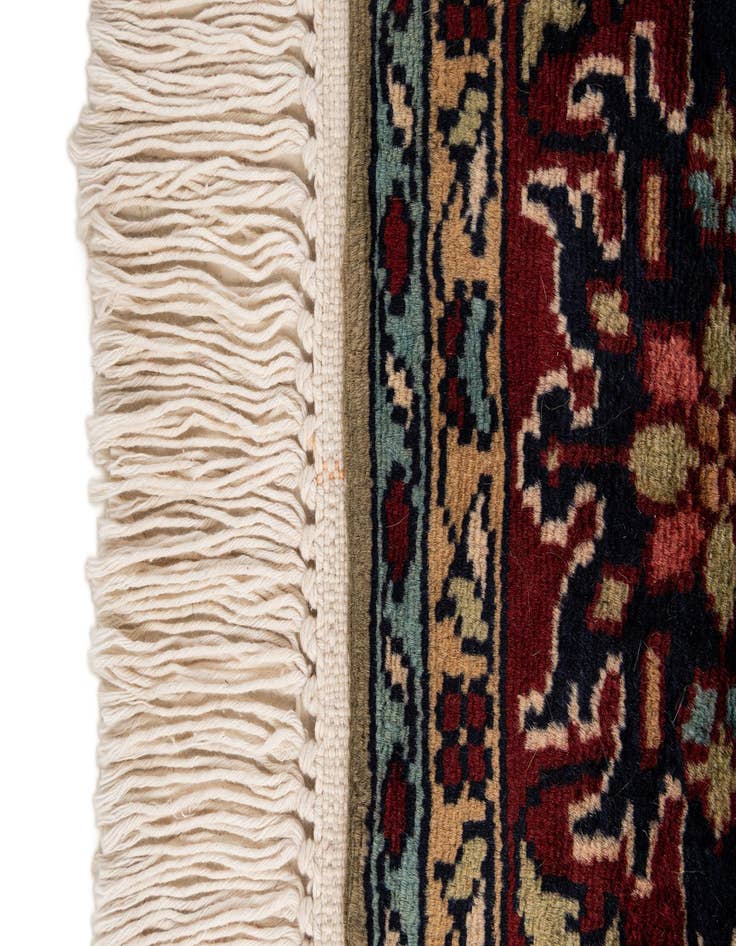 Detail image of 5' x 7' 10  Hand Knotted Bokhara Oriental Wool Rug