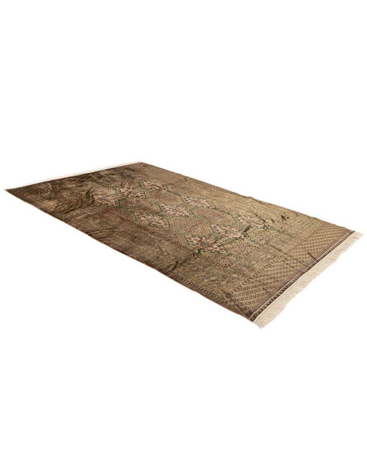 6' 1 x 9' Hand Knotted Bokhara Oriental Wool Rug