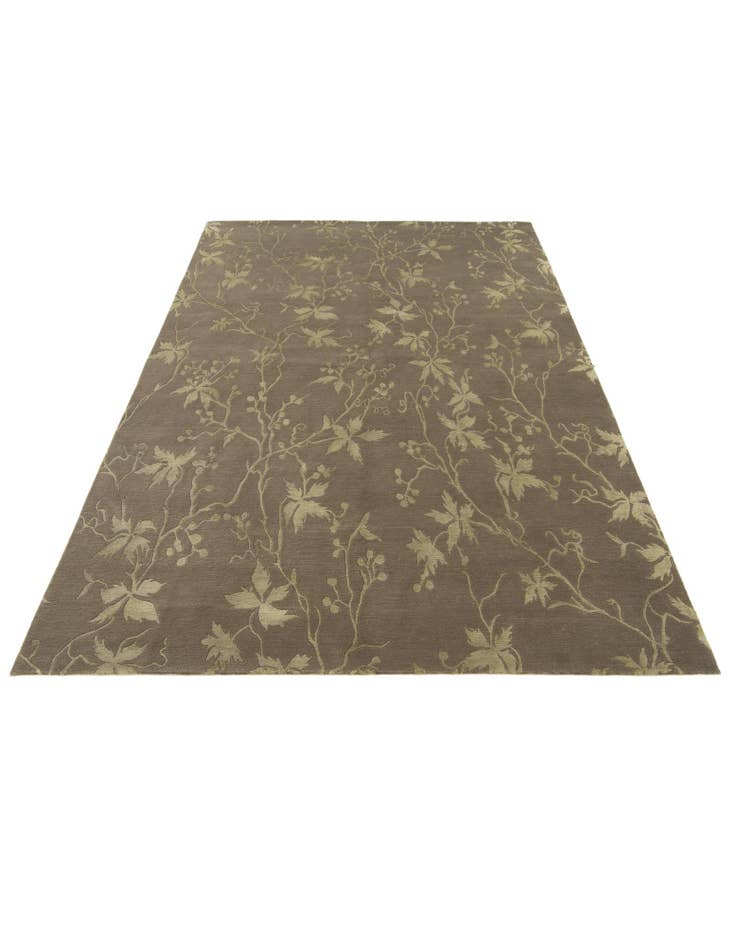 Detail image of 5' 8 x 8'  Hand Knotted Darya Rug