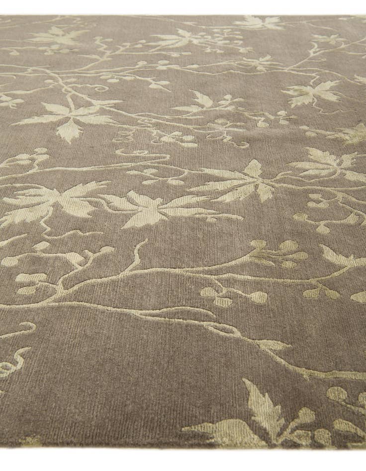 Detail image of 5' 8 x 8'  Hand Knotted Darya Rug