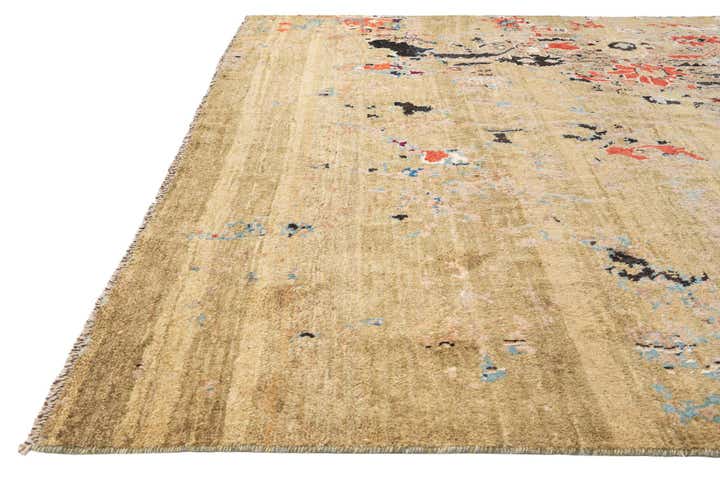 9' 9 x 14' Hand Knotted Darya Wool Rug