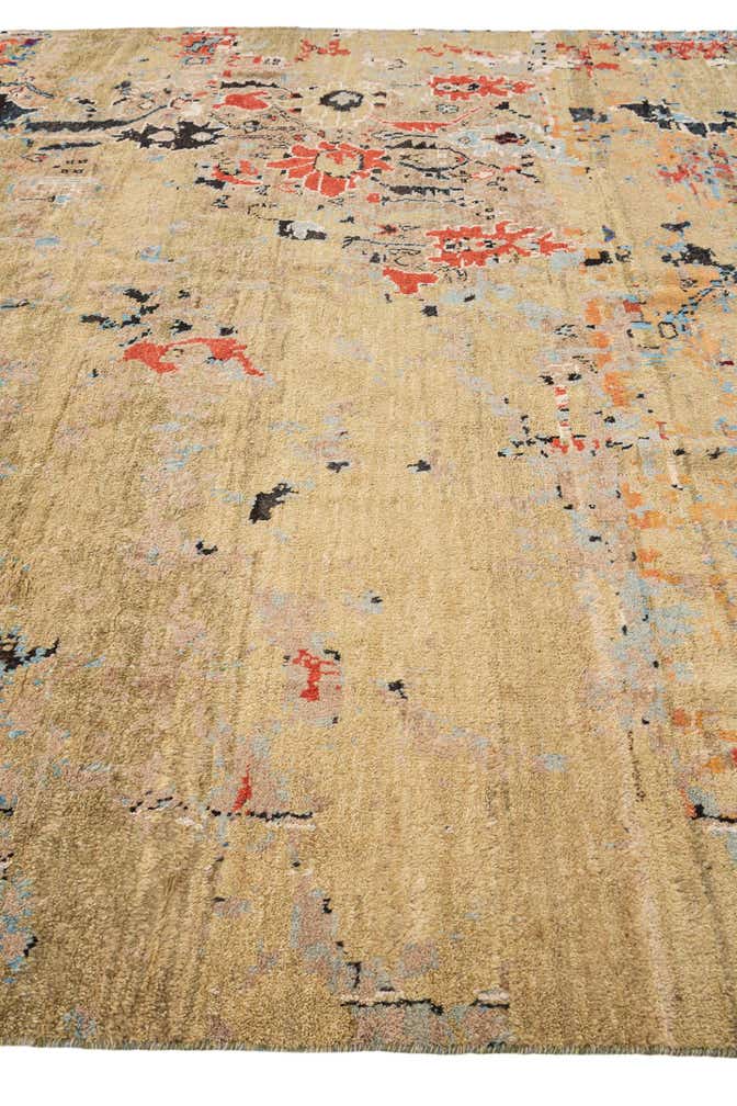9' 9 x 14' Hand Knotted Darya Wool Rug
