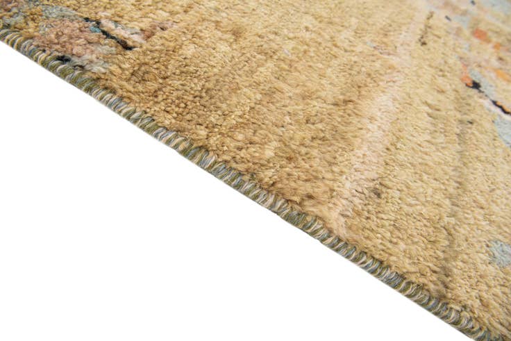 Detail image of 9' 9 x 14' Hand Knotted Darya Wool Rug
