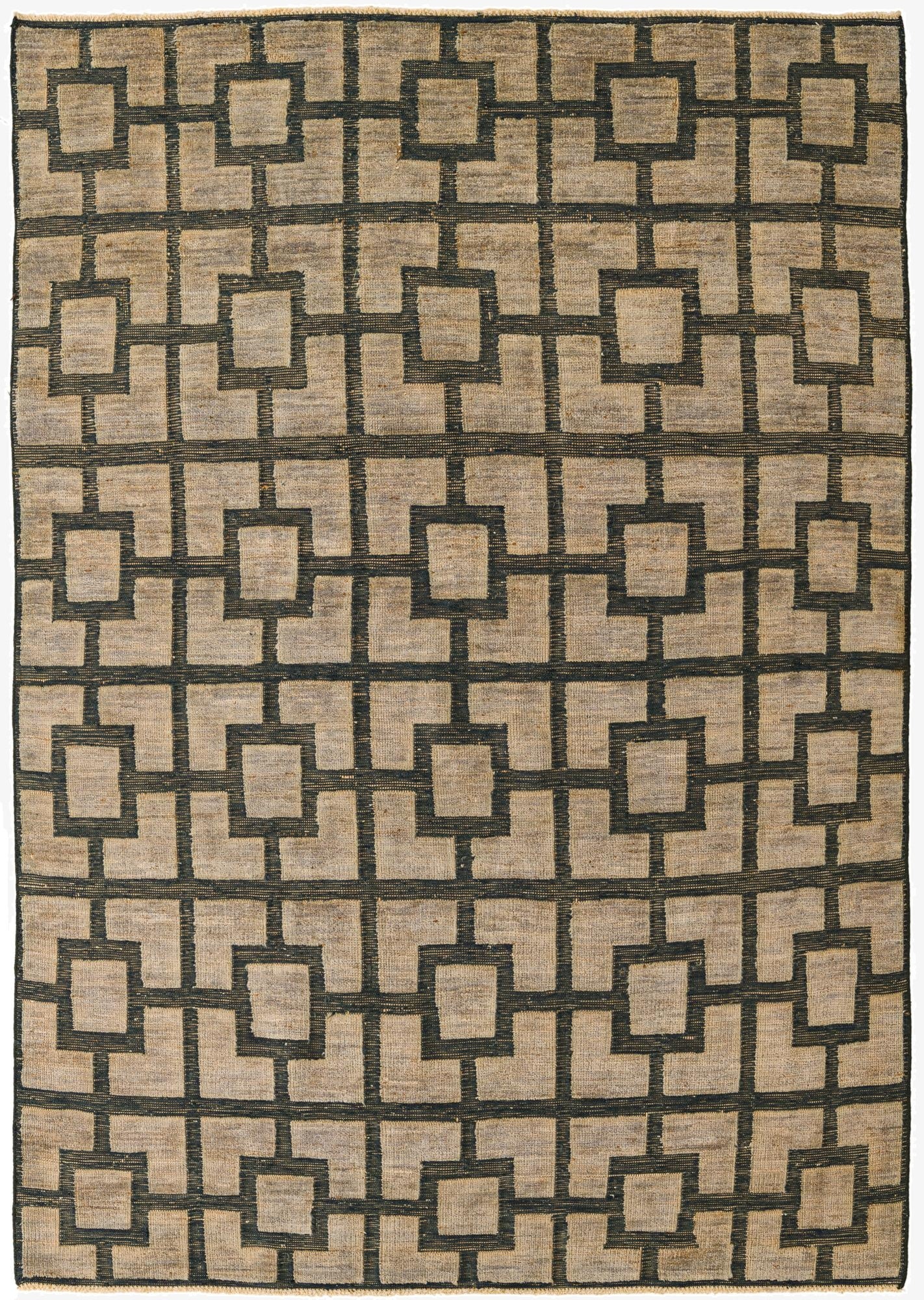 6' 2 x 8' 8 Hand Knotted Darya Wool Rug