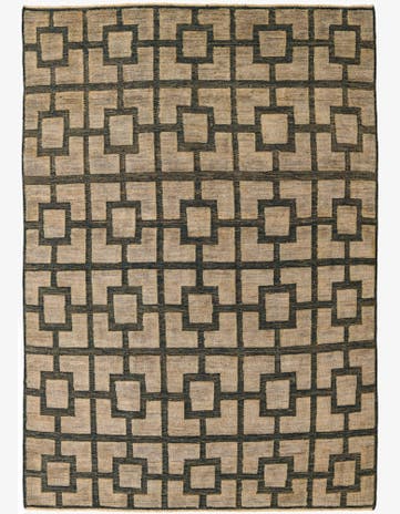 6' 2 x 8' 8 Hand Knotted Darya Wool Rug