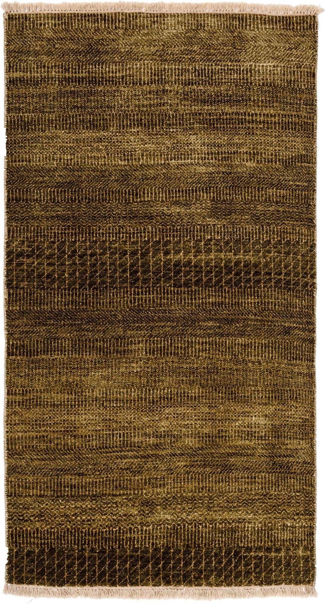 2' 6 x 4' 8 Hand Knotted Gabbeh Wool Rug