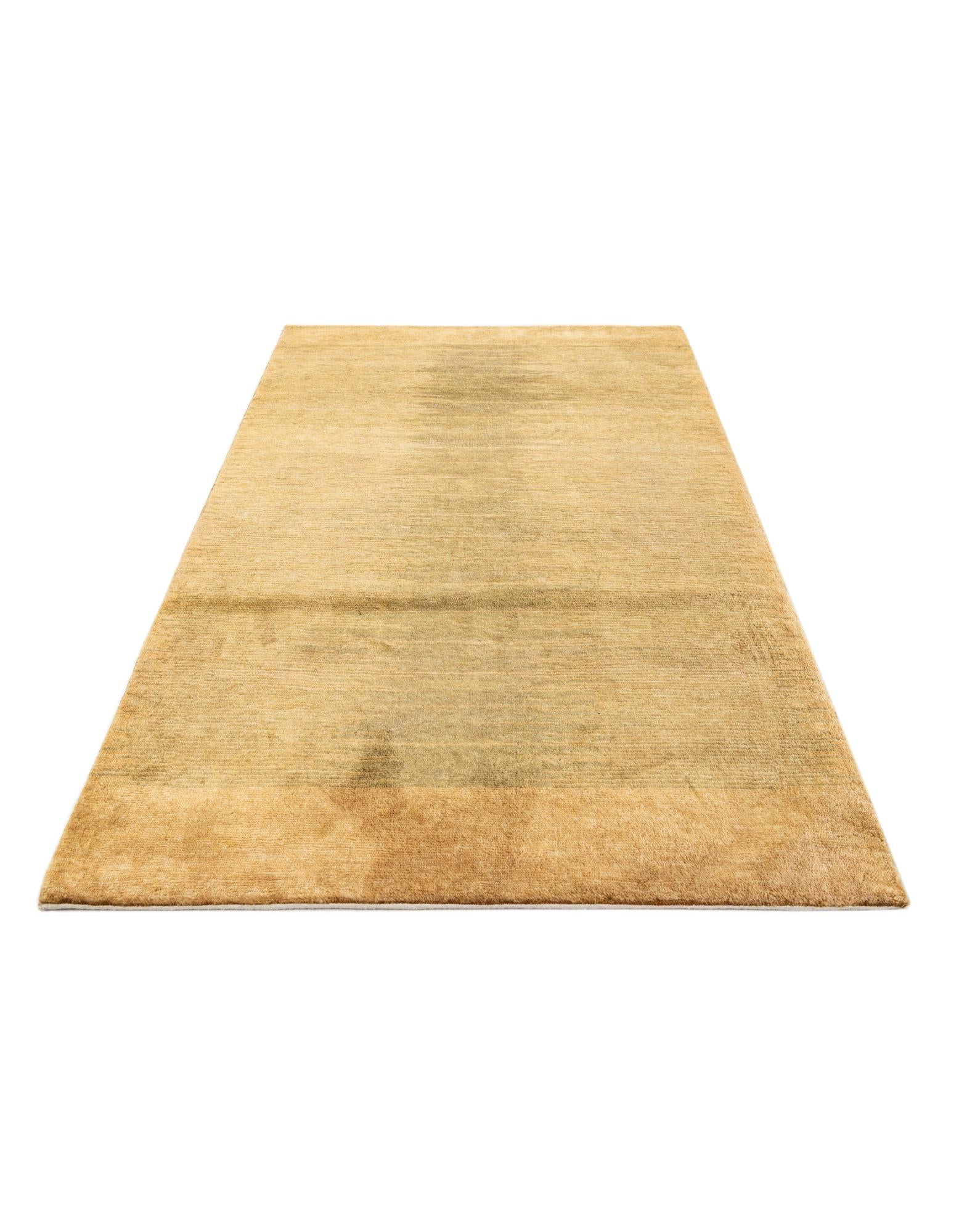 4' x 5' 10 Gabbeh Wool Rug