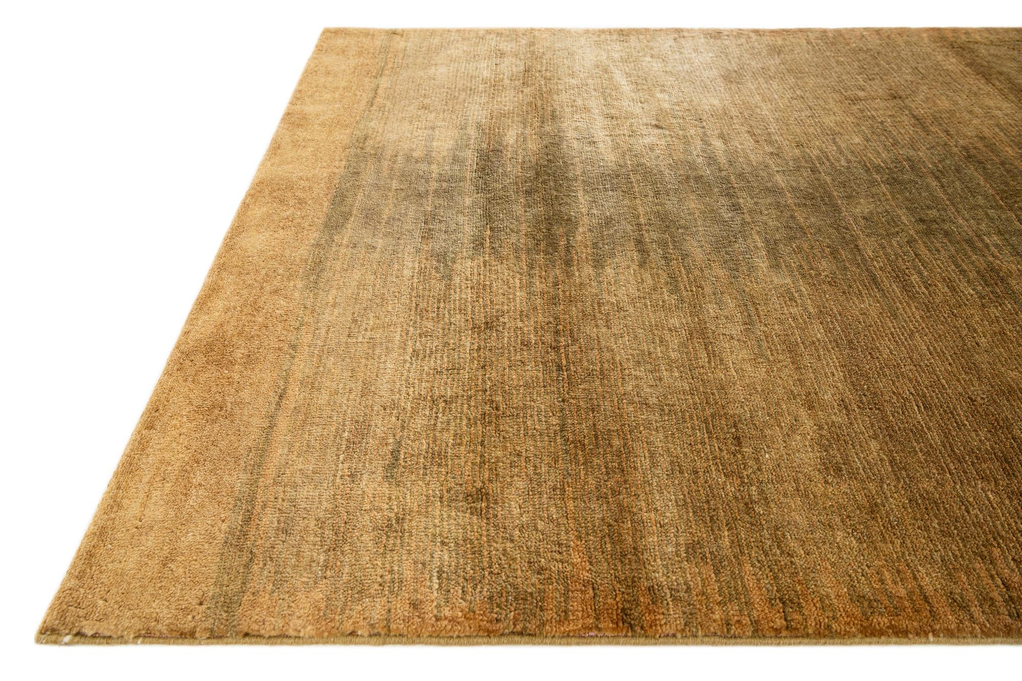 4' x 5' 10 Gabbeh Wool Rug
